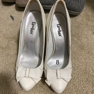 Limelight white heels